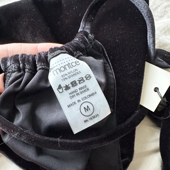 NWT Montce Bow Swim Top - Picture 3 of 5